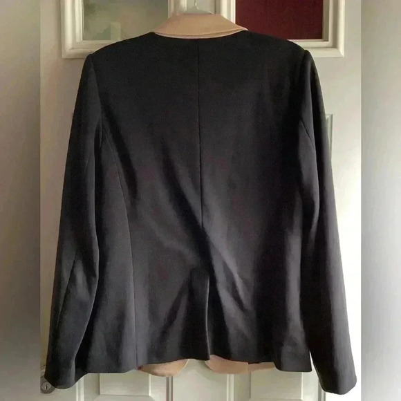 J Crew Cotton Two Tone Blazer Size Medium - Picture 4 of 6